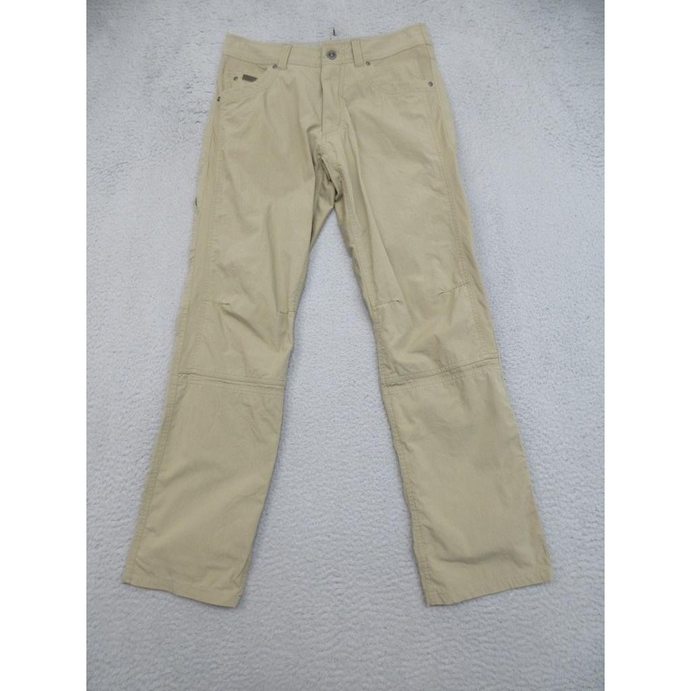 Kuhl Radikl Pants Mens 30x30 Khaki Stretch Hiking Outdoor Utility Gorpcore Tech
